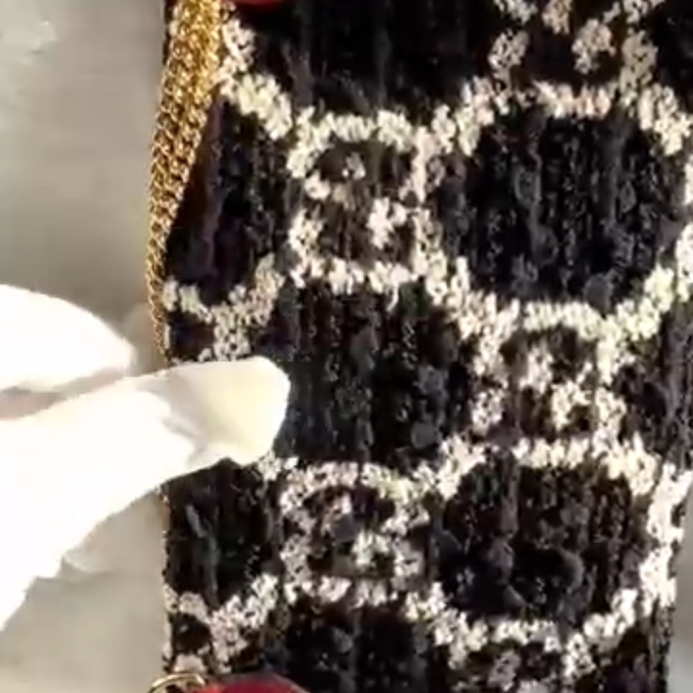 AUTHENTIC…LIMITED EDITION GUCCI Monogram Tweed Cl… - image 4